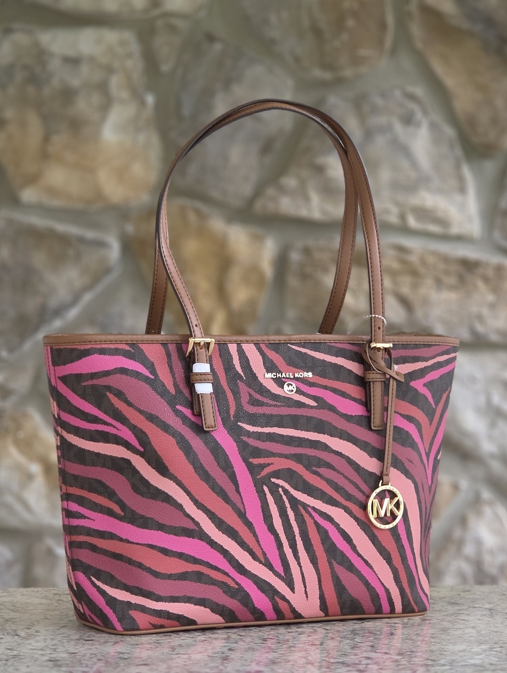 Michael Kors Jet Set Medium Shoulder Tote Bag